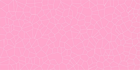 Broken Network of Artistic Thin Lines

