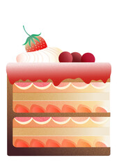 ケーキのイラスト