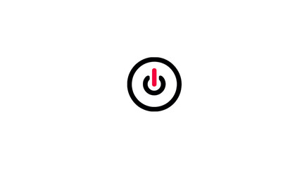 Striking minimal abstract artwork features a bold, red line against a solid transparent background for modern design and graphic projects.