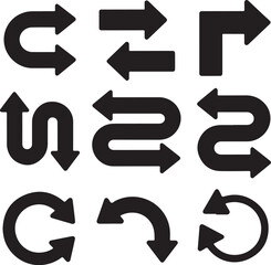 Vector Arrow Set for Navigation Design


