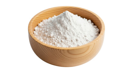Isolated Bowl of White Flour