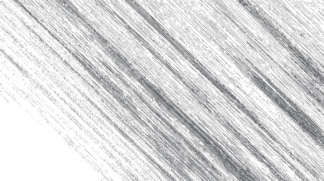 Diagonal sketch texture with abstract grunge line pattern. High speed pencil stroke effect with distressed design. Hand-drawn noise surface.