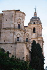 Fototapeta premium Andalusian Grace: Timeless Church in the Heart of Málaga 