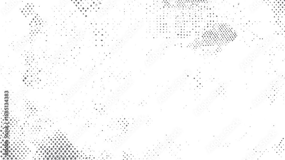 Poster minimal grunge halftone texture pattern. abstract vintage dot background with soft scatter noise and