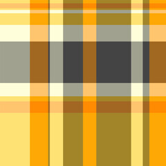 Vibrant yellow and gray plaid pattern.  Ideal for textile design, website backgrounds, or fashion projects.  This bold geometric design offers a modern, yet classic feel.
