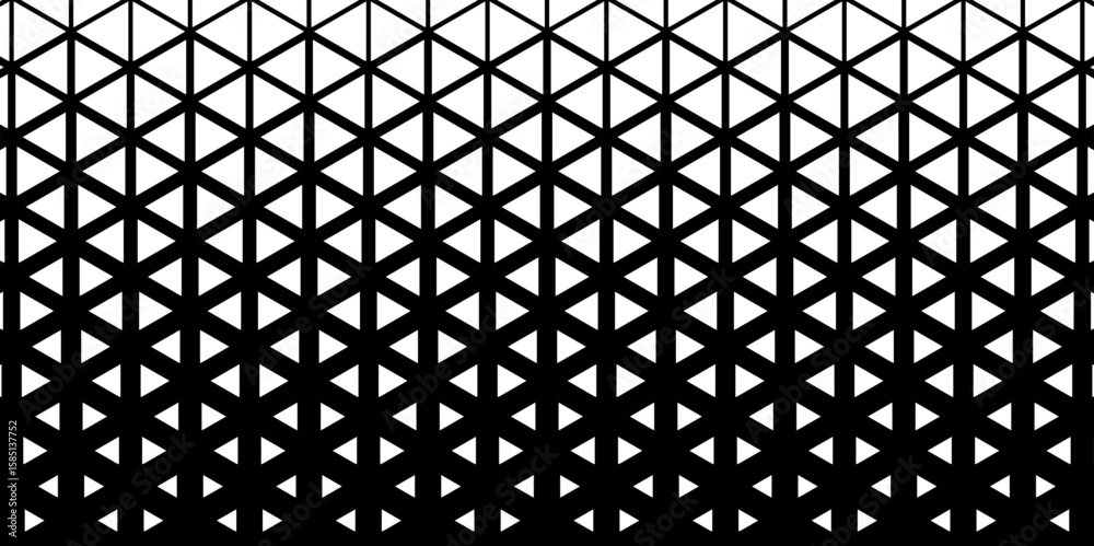 Poster abstract hexagonal pattern background. degraded border for design prints.fade halftones wallpaper. f