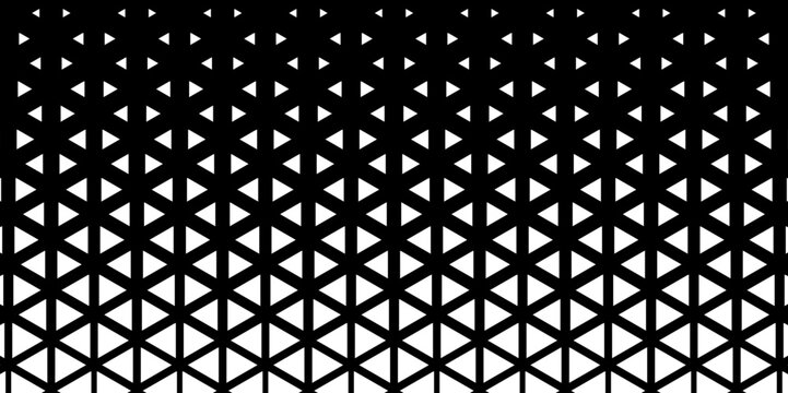 abstract hexagonal pattern background. Degraded border for design prints.Fade halftones wallpaper. Fading gradient.Transition bg.Vector illustration. small repeat dot pattern art can be use background