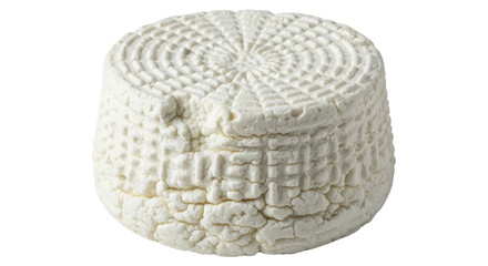 Isolated White Cheese