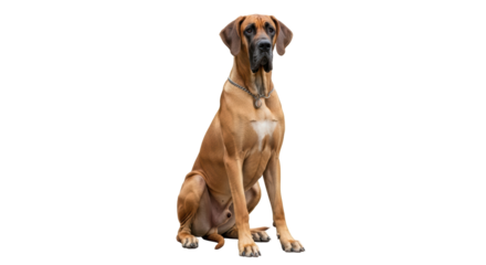 Isolated Great Dane Dog