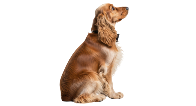 Isolated Cocker Spaniel