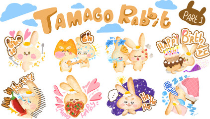 Tamago rabbit cookies 1.eps