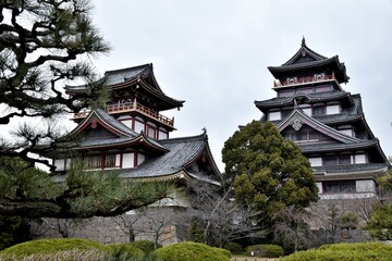 Castillo de Fushimi Momoyama, Inari, Japón