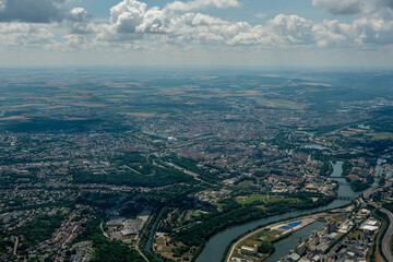 Obraz premium Metz und Umgebung