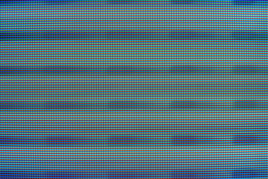 Close-up of colorful abstract tv screen, LCD pixels macro - Powered by Adobe