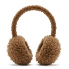 Cozy brown earmuffs designed for cold weather ear protection