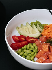 Homemade poke bowl 