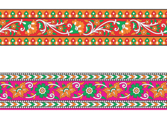 Trendy Stylish Design Border, textile border, Embroidery,