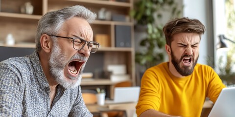 Business Conflict Senior Mentor Criticizes Millennial Employee, Generational Gap Causes Tension
