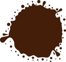 Melted Chocolate Frame