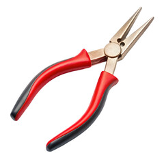 Obraz premium red pliers isolated on white