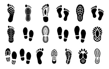 foot print icons