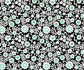 Flower Design Pattern, background, texture, fabric print.