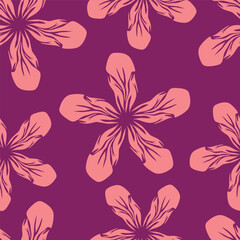 cute flower pattern image for fabric textile or wall decoration
