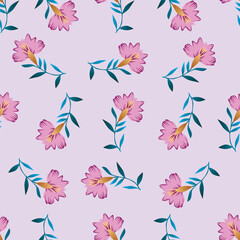 Fototapeta premium seamless floral pattern