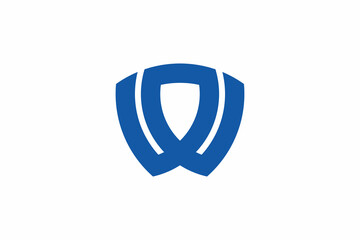 Letter W Shield Logo 