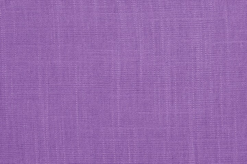 Purple pastel linen fabric cloth texture for background, natural textile pattern.