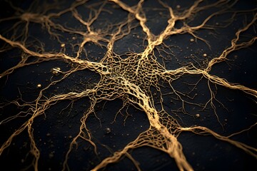 ia generated. abstract fractal background