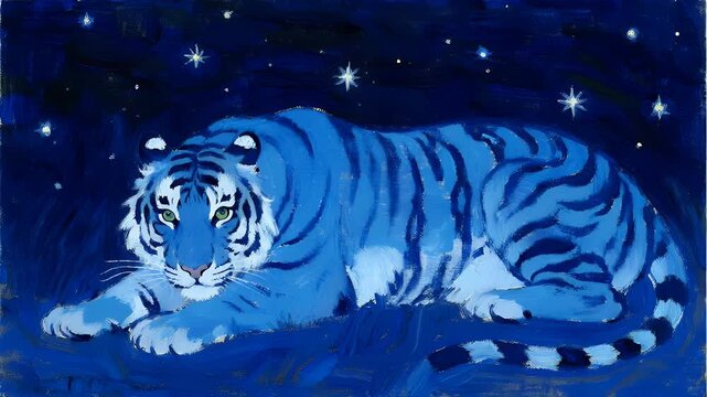 Blue Tiger