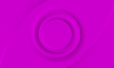 Futuristic elegant minimal pink background–Abstract circular shape 3D pattern background with line stripes–Modern curve line vector for banner, poster, web, seminar, campaign, business, corporate