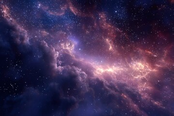 space background with stars