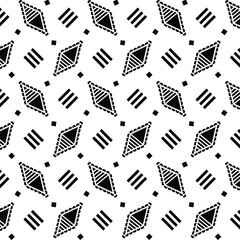 Geometric pattern, floral pattern, background, texture, wallpaper, fabric print.