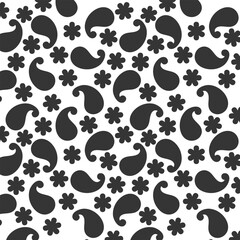 Fototapeta premium Paisley Design Pattern, fabric print, Texture, background, shirt design.
