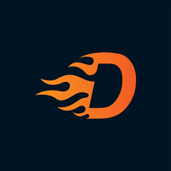 Burn Letter D