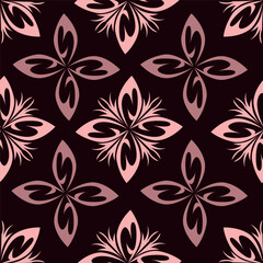 Hand drawn colourful florals Seamless pattern. Abstract Florals pattern. Colourful background. Designed for paper, cover, fabric, decor, wall paper and etc.