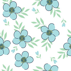 seamless floral pattern