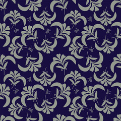 Fototapeta premium seamless floral pattern