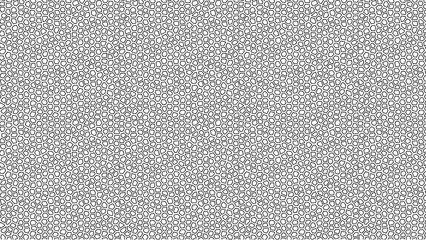 Abstract background of irregular polygons with black outlines on a white surface texture design