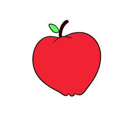apple school education icon illustration design