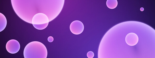 3D ball abstract Background. Soft Gradient with minimal bounce ball with shadow and light effect. Realistic 3d bubble background.