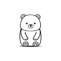 teddy isolated black clothing wild teddy bear vintage art