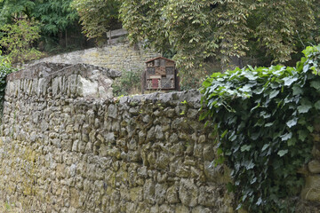 verfugte mauer