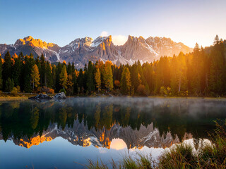 autumn in the mountains