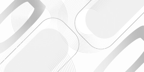 Abstract white background. Minimal geometric white light background abstract design.