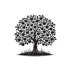 Apple tree Vector (4).eps