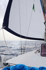 Adriatic Sea sailing in Croatia