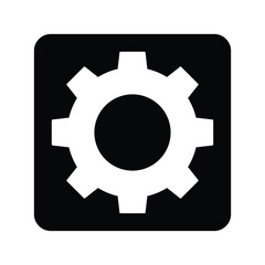 gear icon vector illustration
